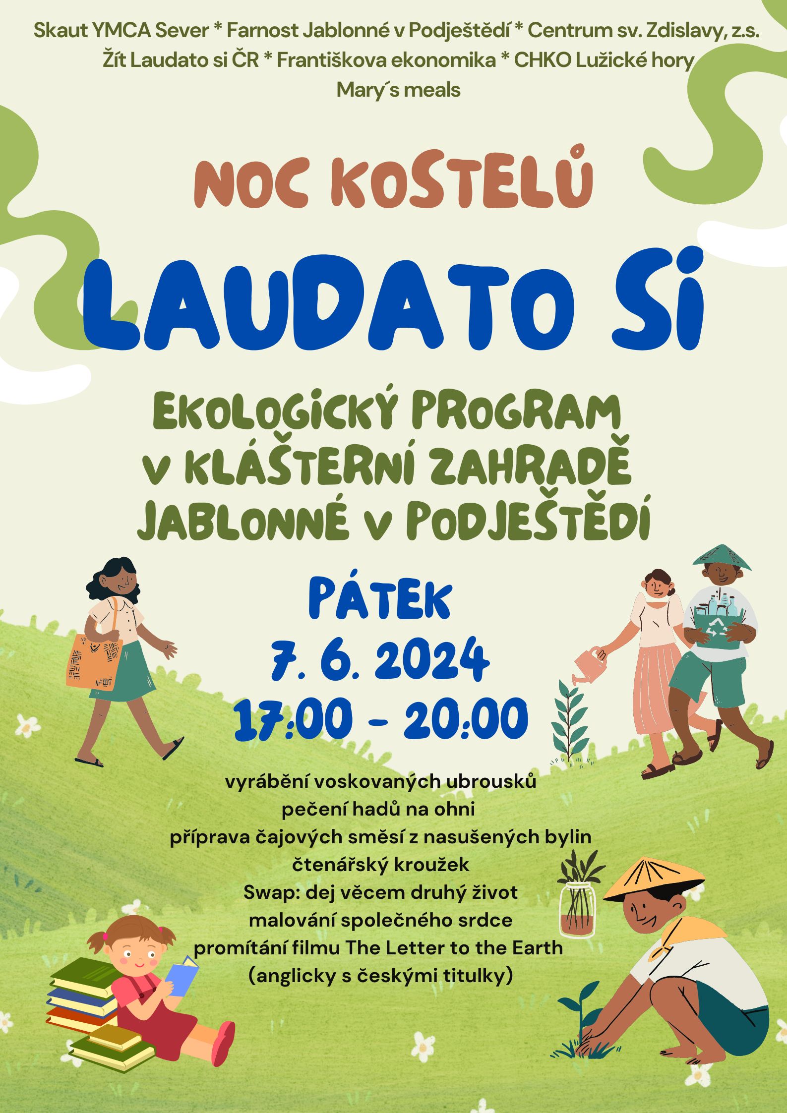 Laudato si: Ekologický program v klášterní zahradě v Jablonném v Podještědí